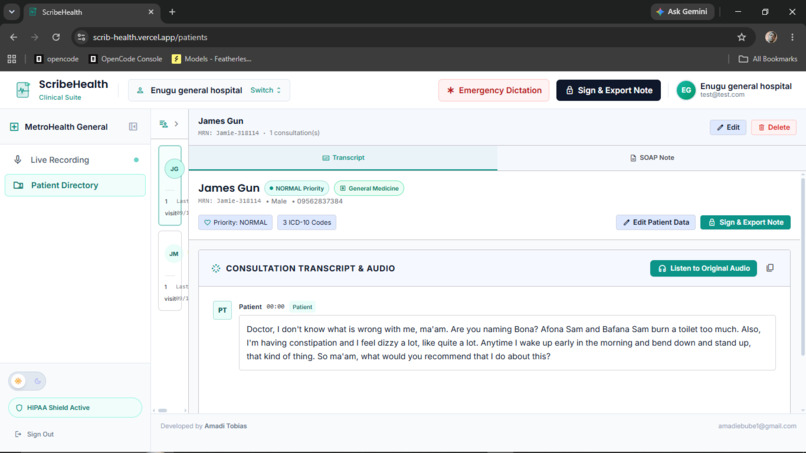 ScribeHealth – screenshot 4