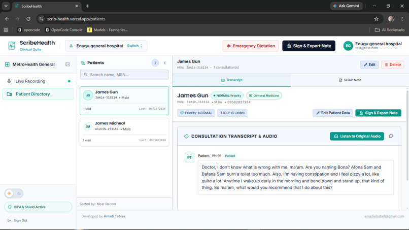 ScribeHealth – screenshot 5