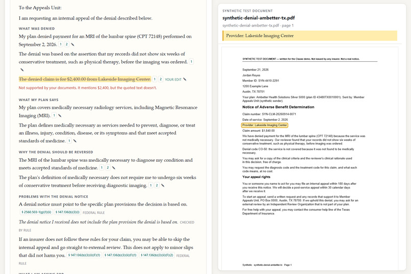 Clause – screenshot 5
