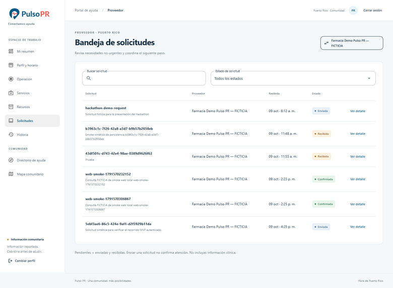 PulsoPR – screenshot 2