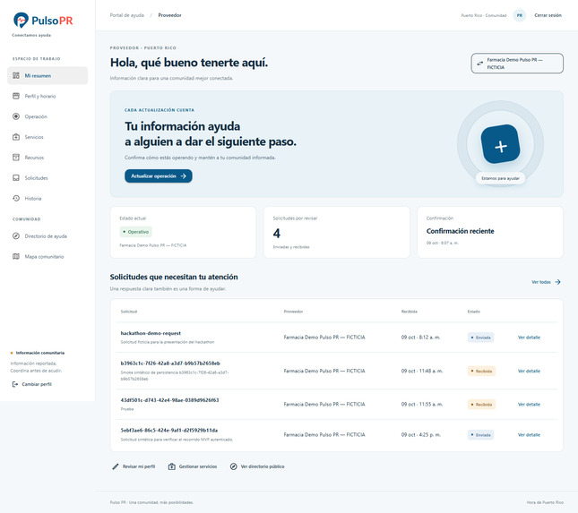 PulsoPR – screenshot 1
