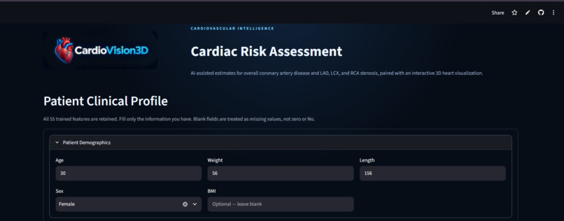 CardioVision3D – screenshot 1