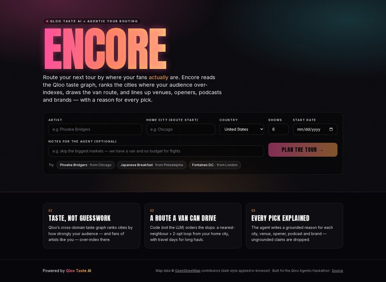 Encore – screenshot 2