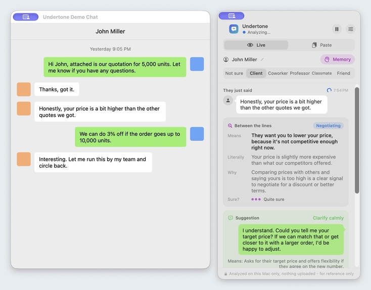 Undertone – screenshot 2