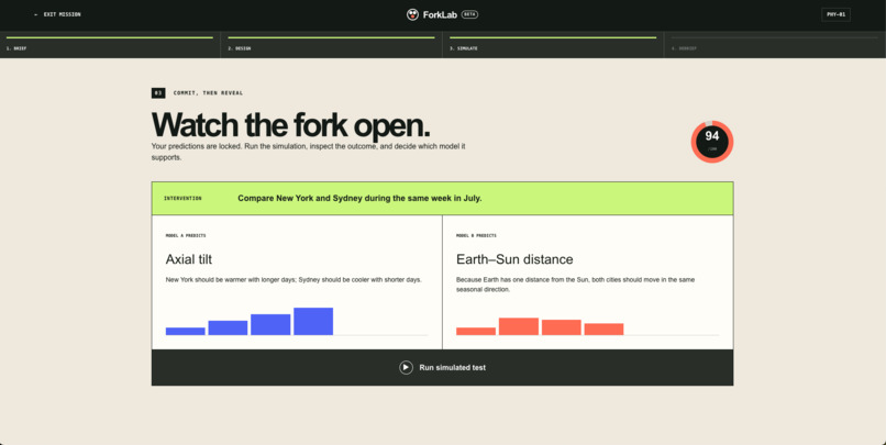 ForkLab – screenshot 1