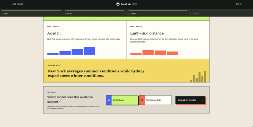 ForkLab – screenshot 2