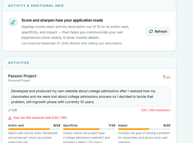 AppGap – screenshot 1