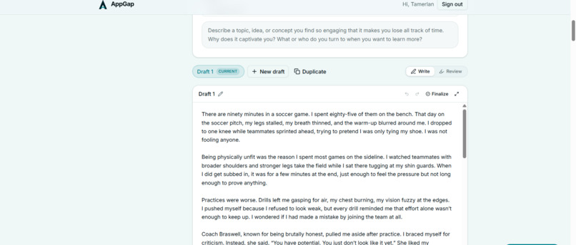AppGap – screenshot 7