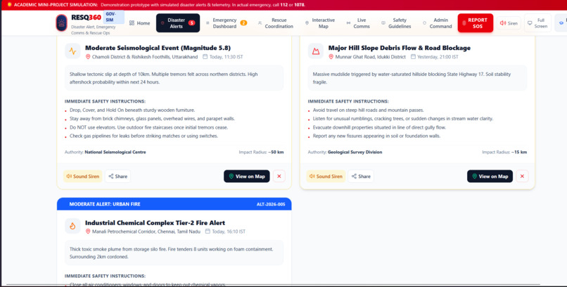 Disaster Alert and Rescue Coordination – screenshot 7