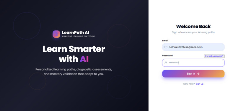 LearnPath AI – Personalized Learning, Powered by AI – screenshot 3