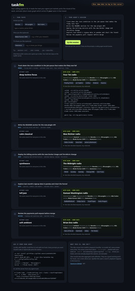 taskfm – screenshot 2
