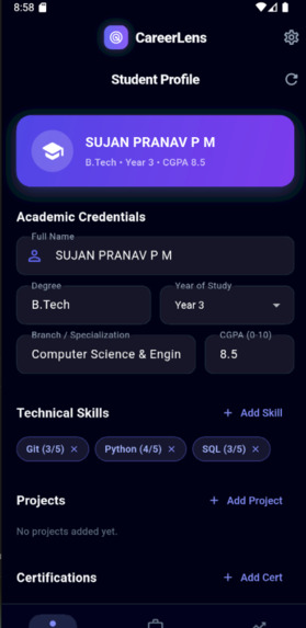 CareerLens – screenshot 4