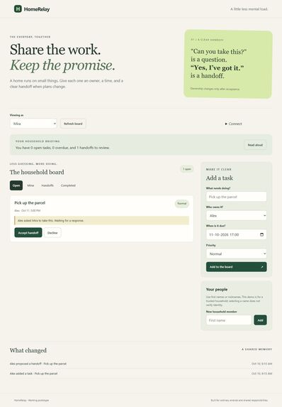HomeRelay – screenshot 3
