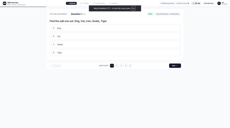 Mock Interview Sandbox – screenshot 2