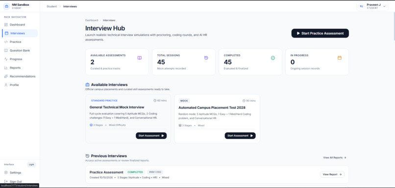 Mock Interview Sandbox – screenshot 5