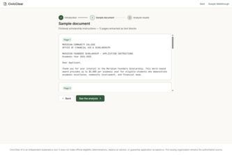 CivicClear AI