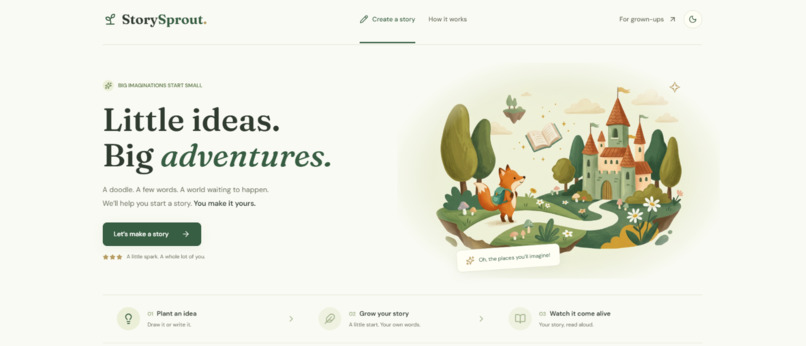 StorySprout – screenshot 1