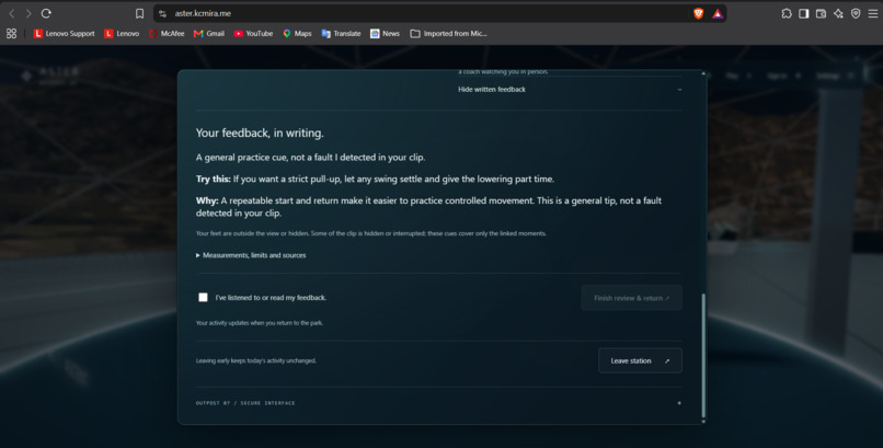 Aster – screenshot 3