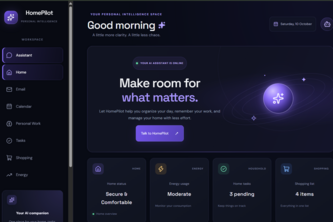 HomePilot AI – Intelligent Home Assistant