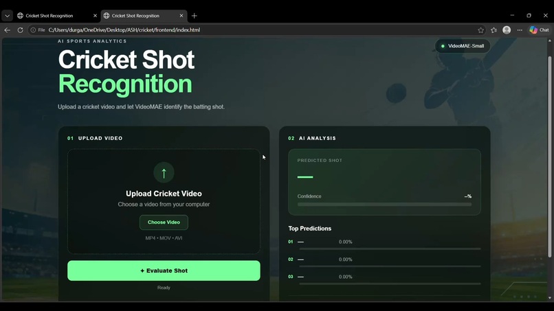 CricketIQ: AI-Powered Cricket Shot Recognition – screenshot 3