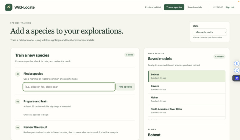 wild-locate – screenshot 3