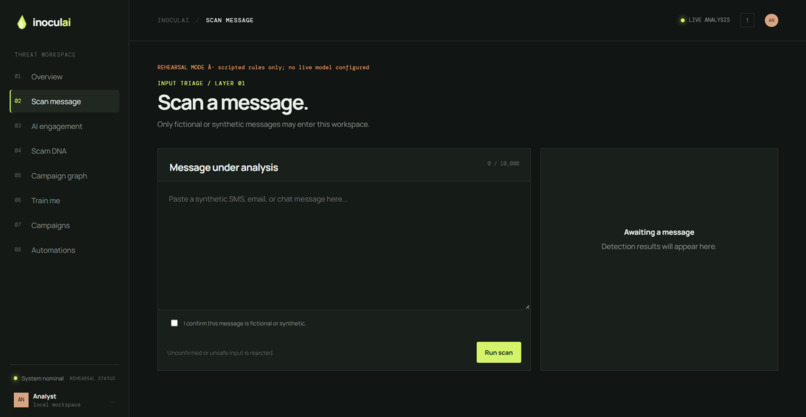InoculAI – screenshot 2