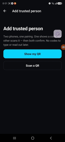 Handshake – screenshot 1