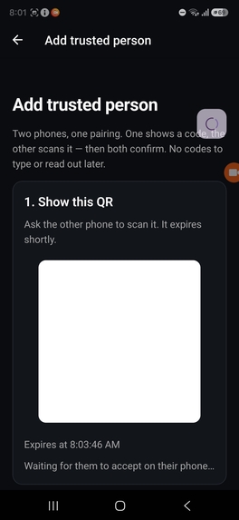 Handshake – screenshot 2