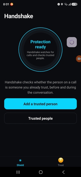 Handshake – screenshot 4