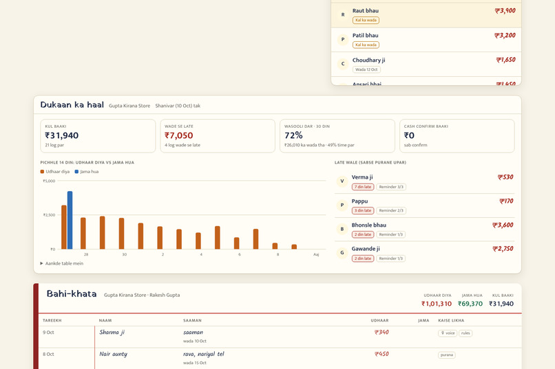 Udhaar Agent – screenshot 1