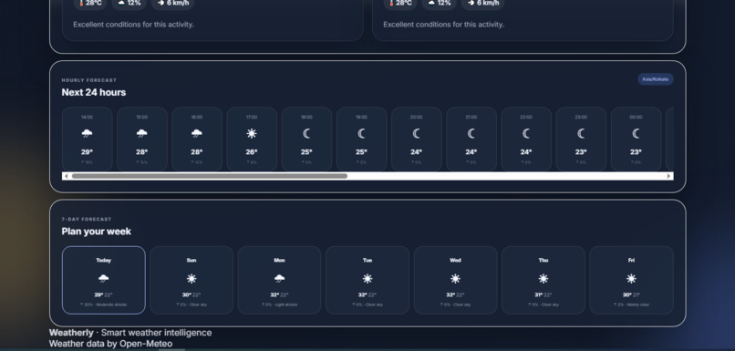 Weatherly — Smart Weather Assistant – screenshot 4