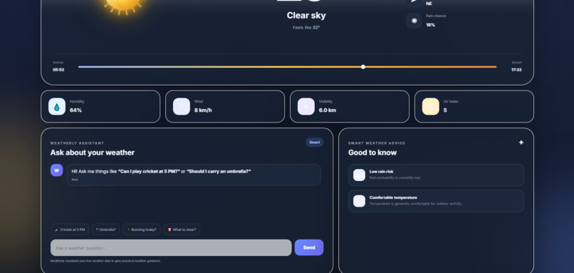 Weatherly — Smart Weather Assistant – screenshot 8