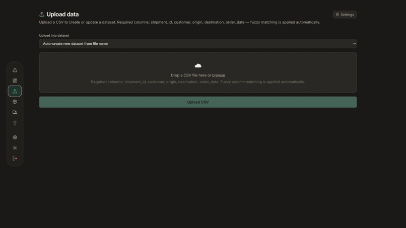 CargoScope – AI-Powered Logistics Intelligence – screenshot 4