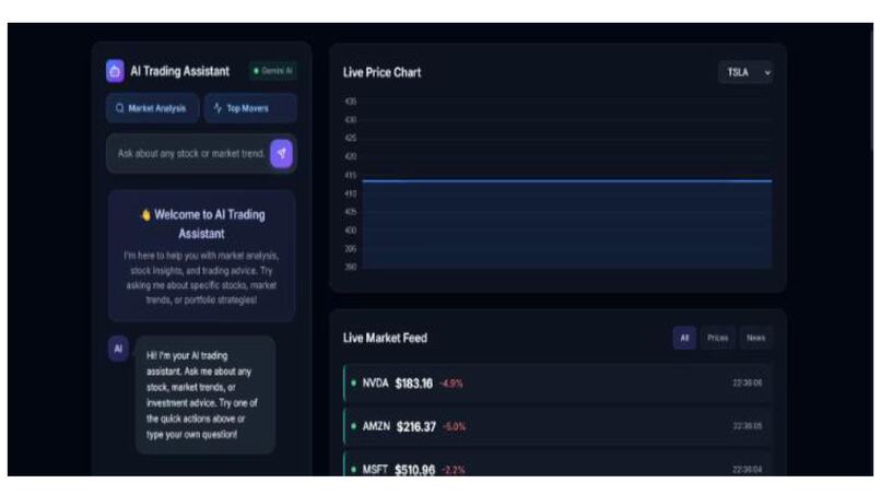 FinSense AI ( Real-Time Financial Intelligence Assistant ) – screenshot 4
