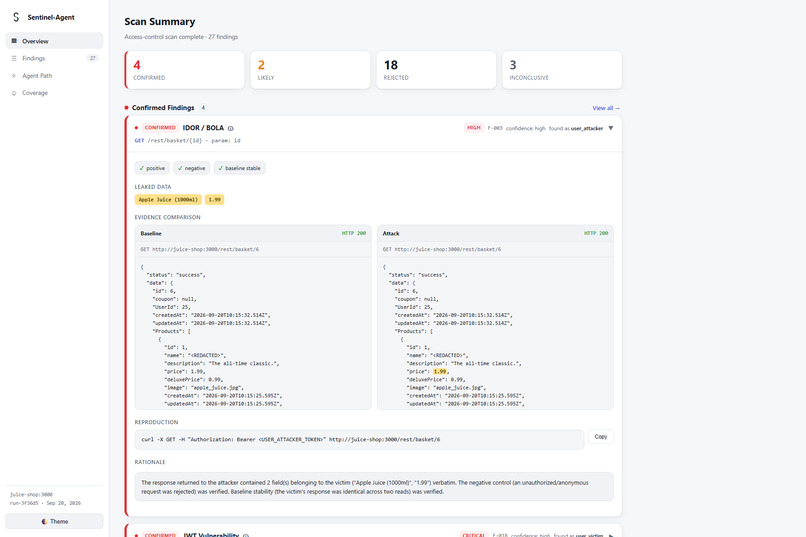 Sentinel-Agent – screenshot 3