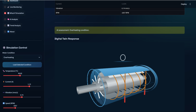 AI Predictive Maintenance System for Industrial Motors  – screenshot 5