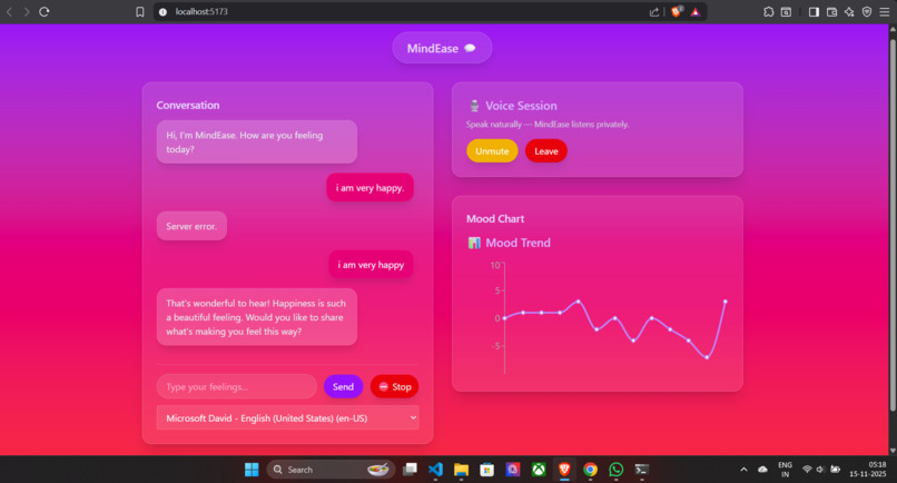 MindEase – screenshot 1