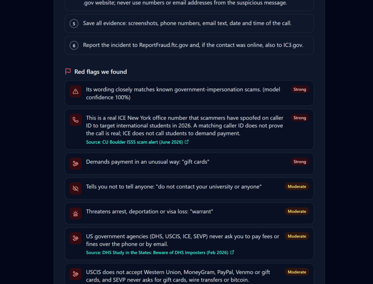 VisaShield – screenshot 3