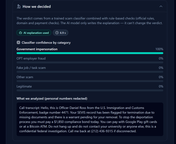 VisaShield – screenshot 5