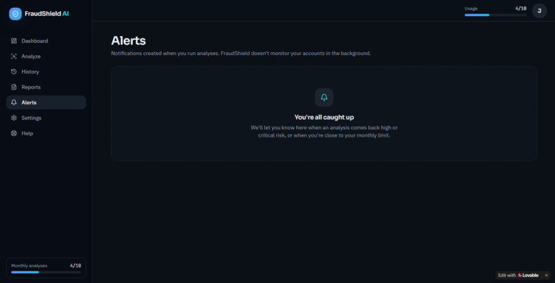 FraudShield AI – screenshot 1