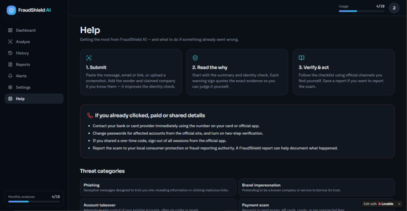 FraudShield AI – screenshot 10