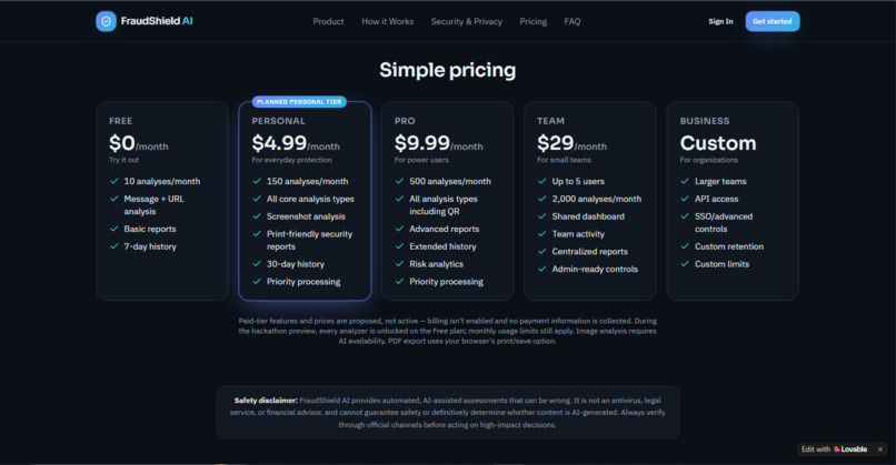 FraudShield AI – screenshot 11