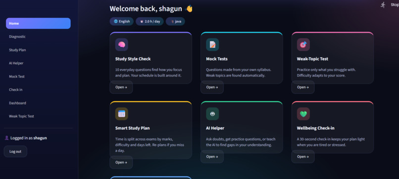Adaptly: a study companion that adapts to you – screenshot 10