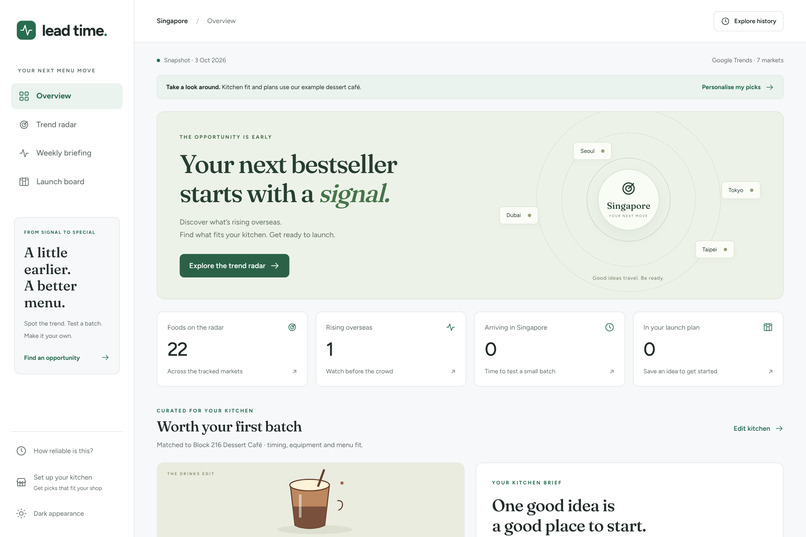 Lead Time – screenshot 2