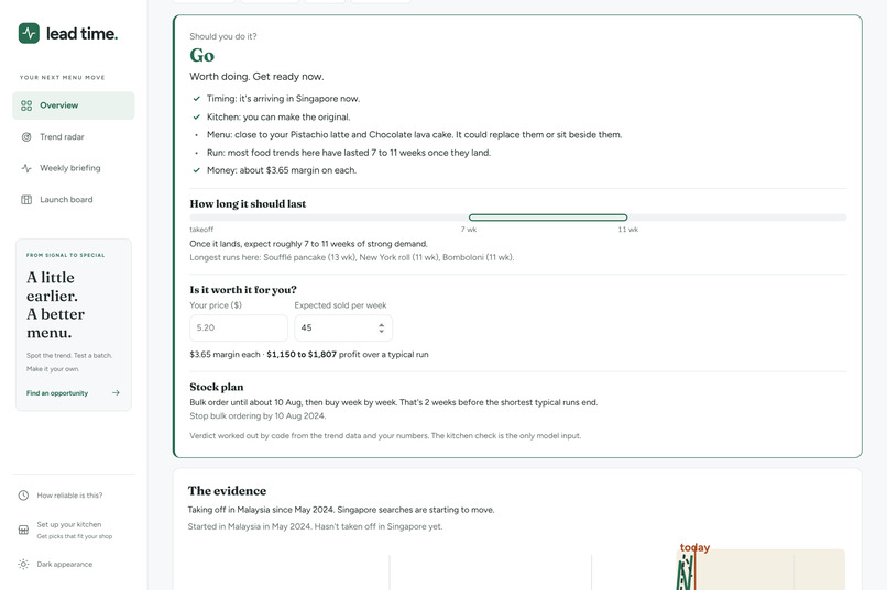 Lead Time – screenshot 4