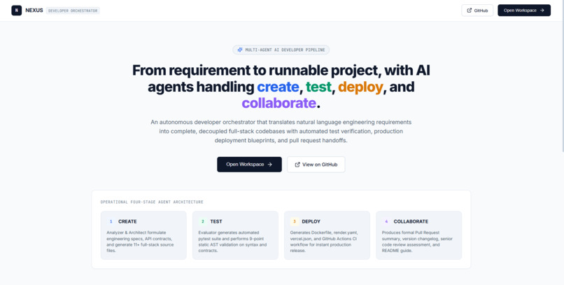 NEXUS – screenshot 1