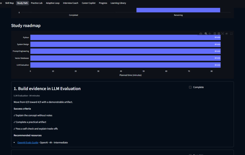 EduPath 2.0 – AI-Powered Personalized Learning Agent – screenshot 5