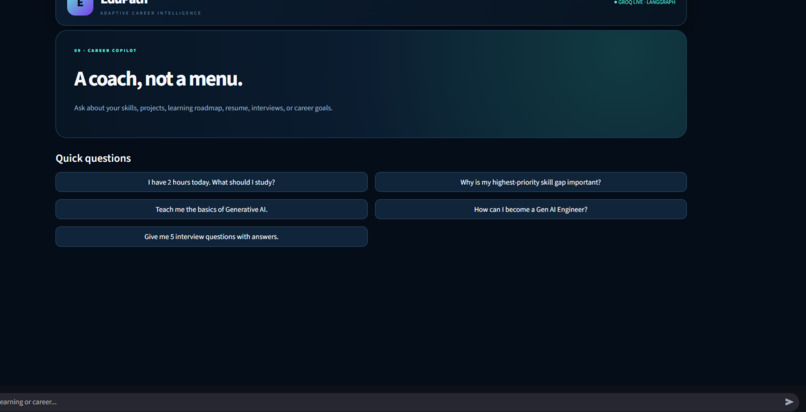 EduPath 2.0 – AI-Powered Personalized Learning Agent – screenshot 9