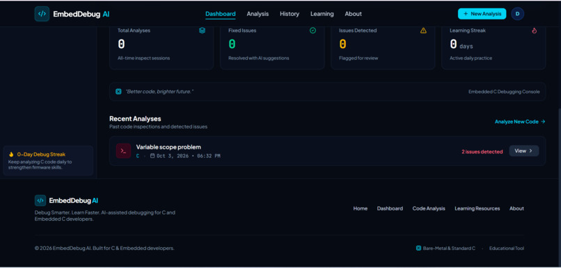 EmbedDebug AI – screenshot 4