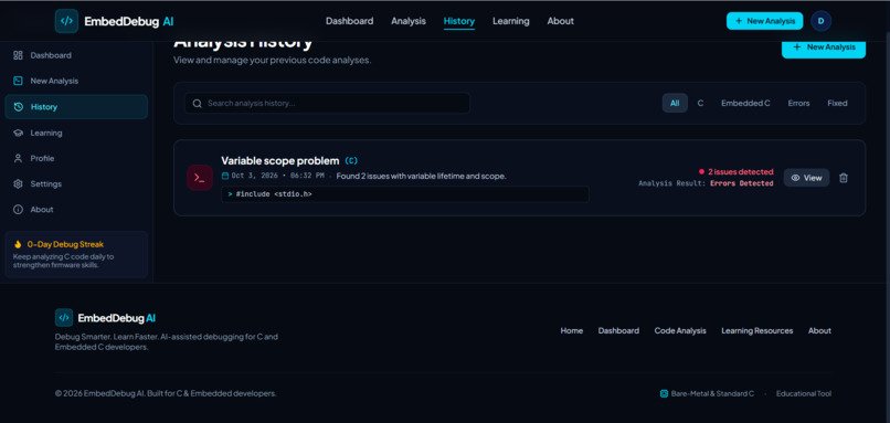EmbedDebug AI – screenshot 6